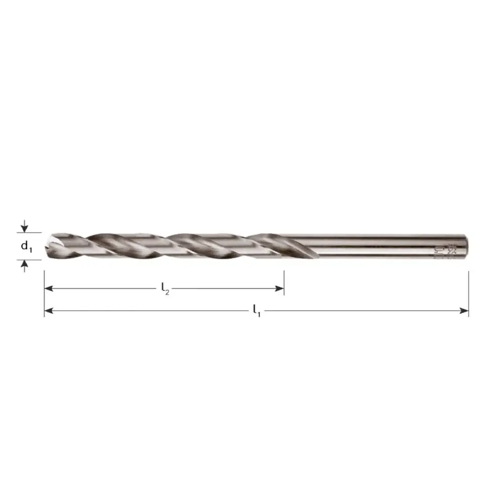 ROTEC HSS-G Spiraalboor, SILVER-LINE in box - specificaties