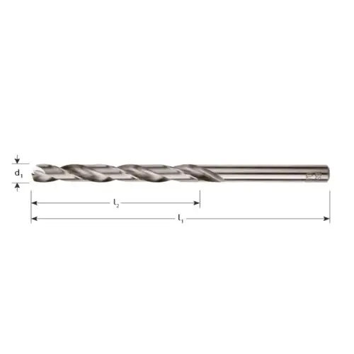 ROTEC HSS-G Spiraalboor, SILVER-LINE in box - specificaties