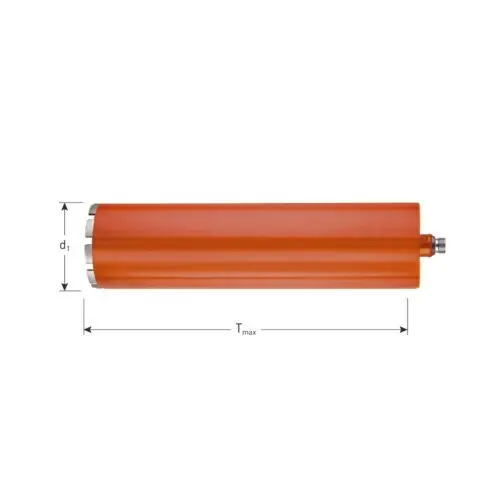 Diamantboor 1-2 droog specs ROTEC Diamantboor (1/2"), droog - specificaties