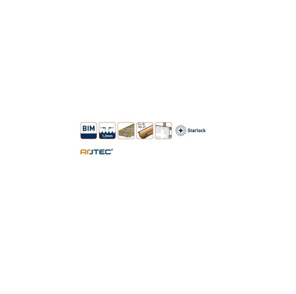 ROTEC PREMIUM Starlock invalzaagblad type OT 13/32bi - specificaties