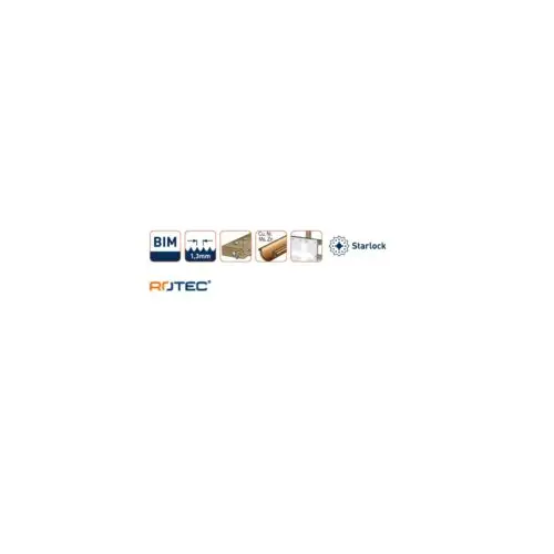 ROTEC PREMIUM Starlock invalzaagblad type OT 13/32bi - specificaties