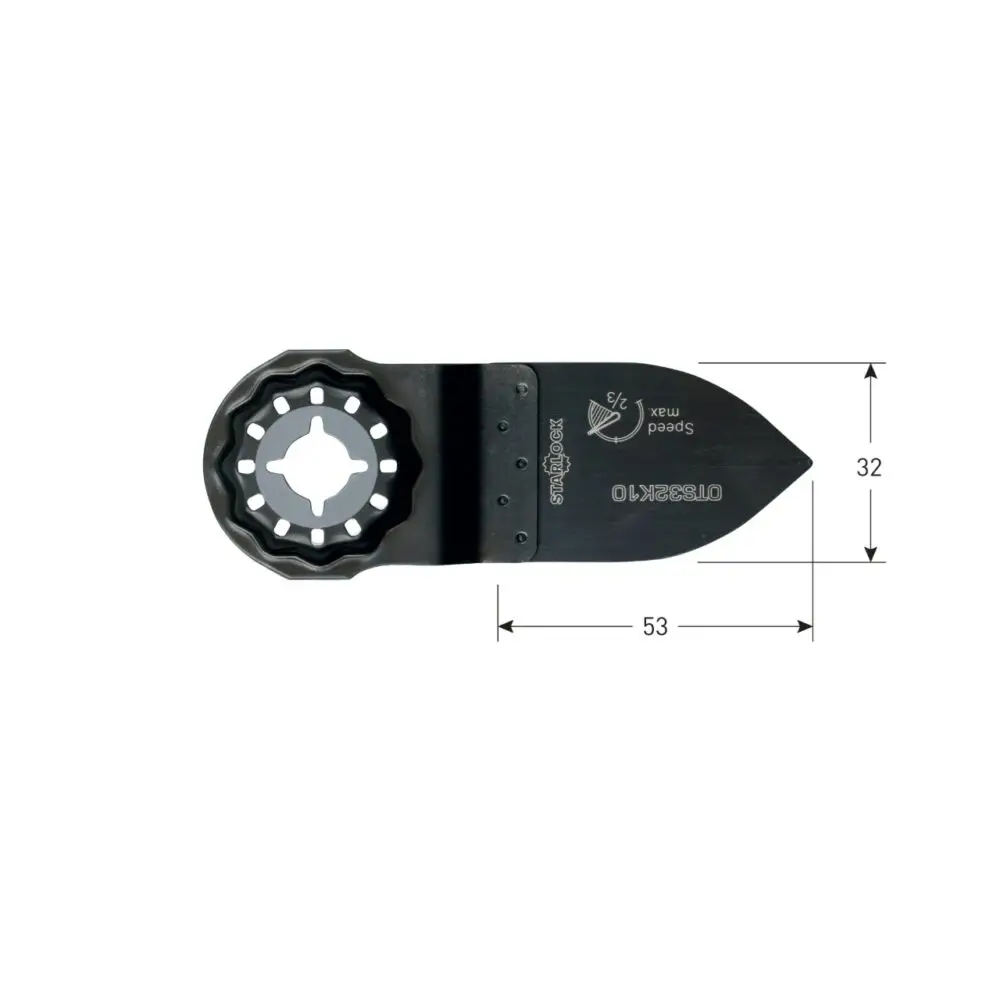 ROTEC PREMIUM Starlock schuurvinger type OTS 32K10 - specificaties