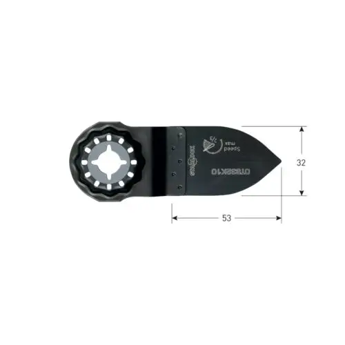 ROTEC PREMIUM Starlock schuurvinger type OTS 32K10 - specificaties