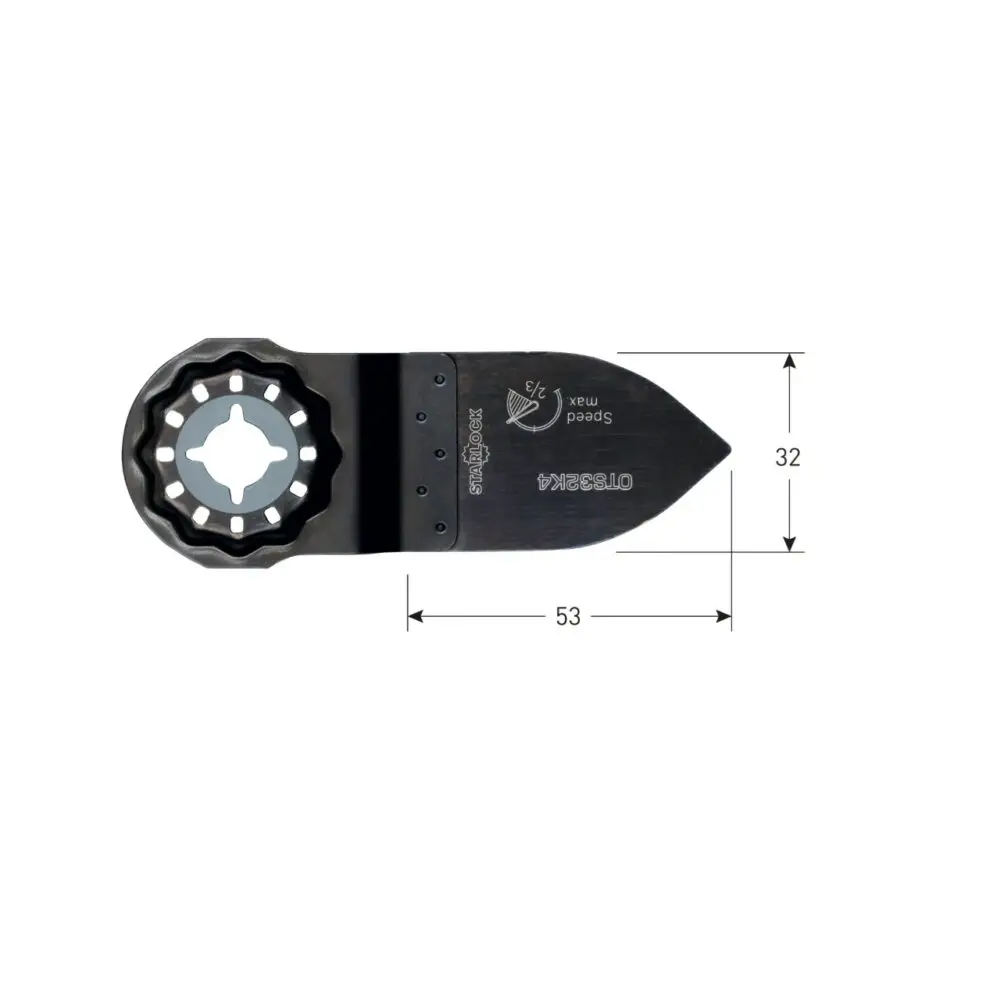 ROTEC PREMIUM Starlock schuurvinger type OTS 32K4 - specificaties
