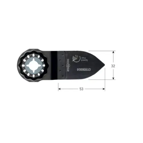 ROTEC PREMIUM Starlock schuurvinger type OTS 32K4 - specificaties
