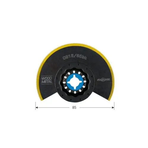 PREMIUM Starlock segmentzaagblad type OS 15-85bit specs ROTEC PREMIUM Starlock segmentzaagblad type OS 15/85bit - specificaties