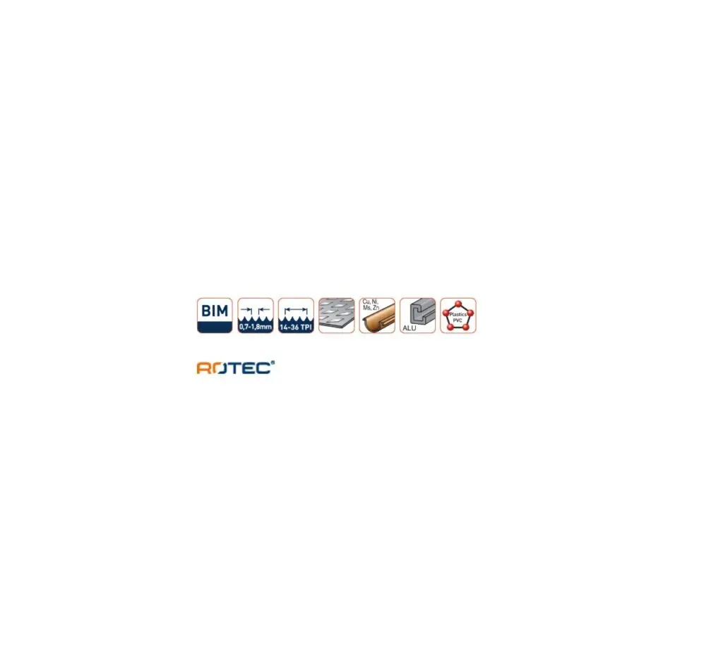 ROTEC Decoupeerzaagblad, 24 TPI - specificaties 2