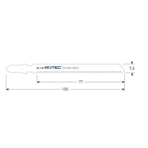 ROTEC Decoupeerzaagblad DC130