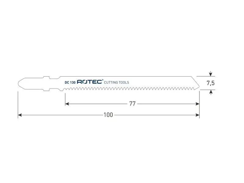 ROTEC Decoupeerzaagblad DC130