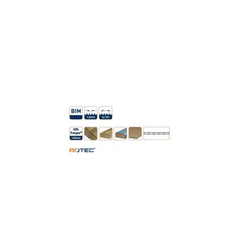 Decoupeerzaagblad DC130 meer specs ROTEC Decoupeerzaagblad DC130 - specificaties 2
