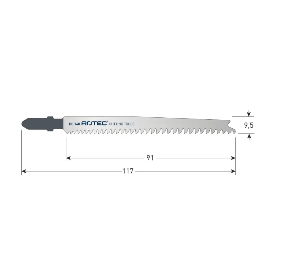 ROTEC Decoupeerzaagblad DC140