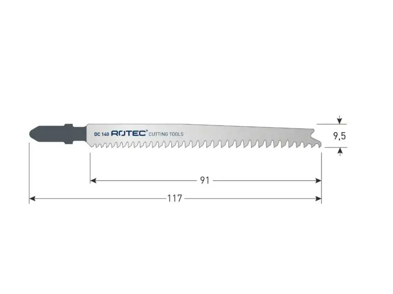 ROTEC Decoupeerzaagblad DC140