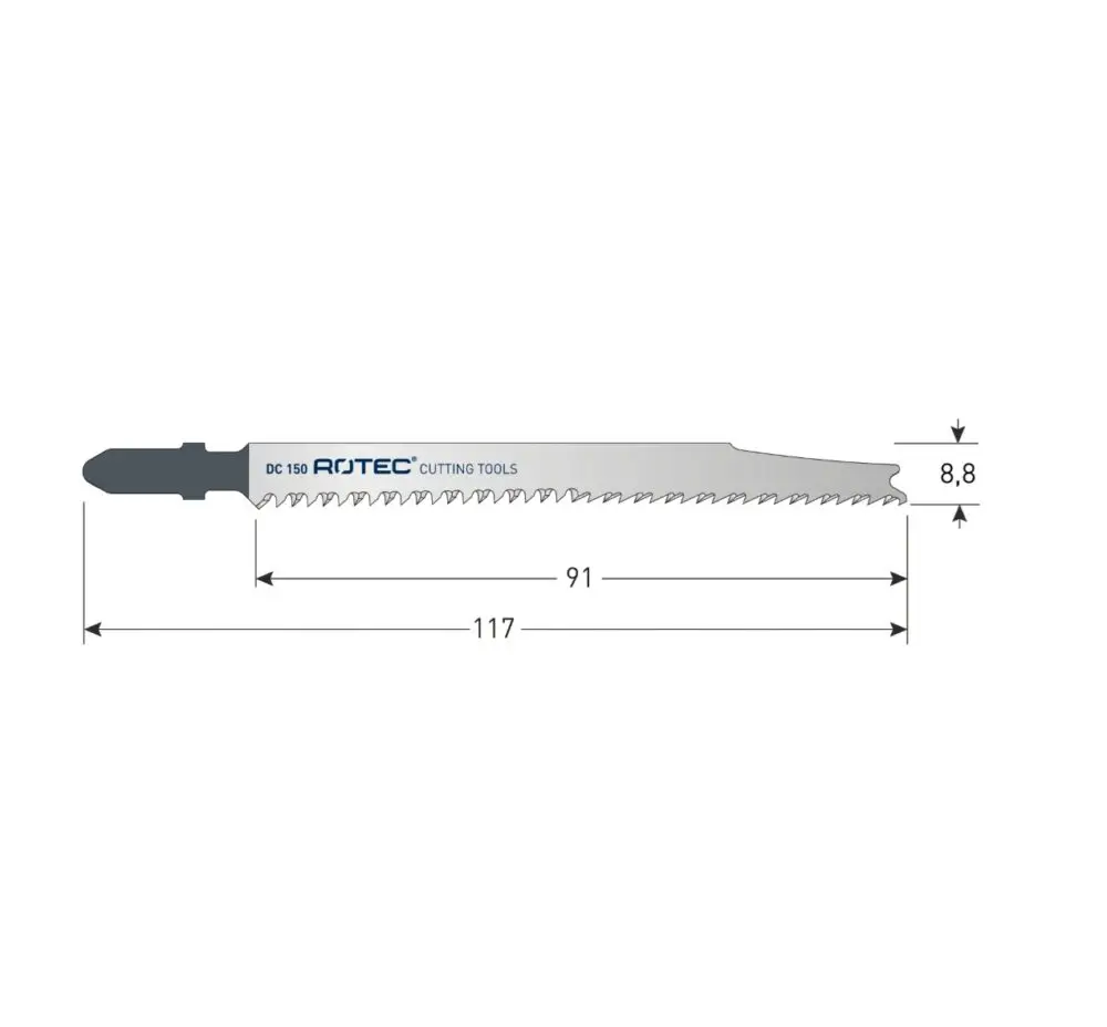 ROTEC Decoupeerzaagblad DC150
