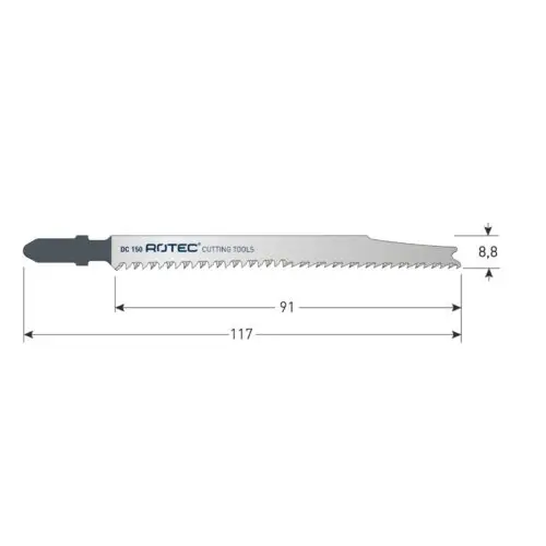 ROTEC Decoupeerzaagblad DC150