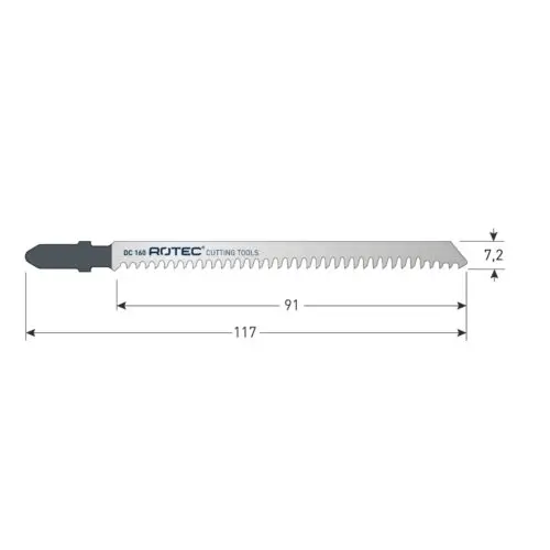ROTEC Decoupeerzaagblad DC160
