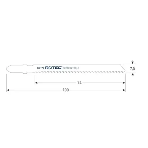 ROTEC Decoupeerzaagblad DC170