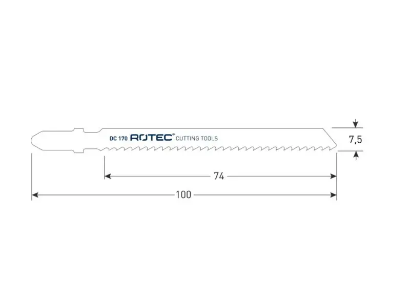ROTEC Decoupeerzaagblad DC170