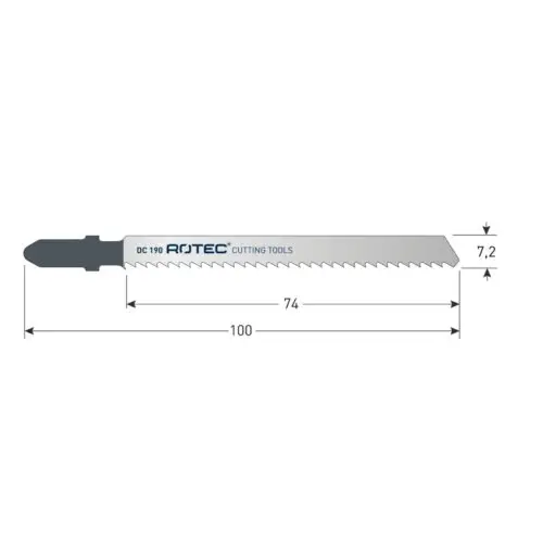 ROTEC Decoupeerzaagblad DC190