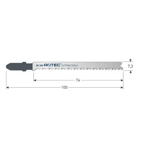 ROTEC Decoupeerzaagblad DC200