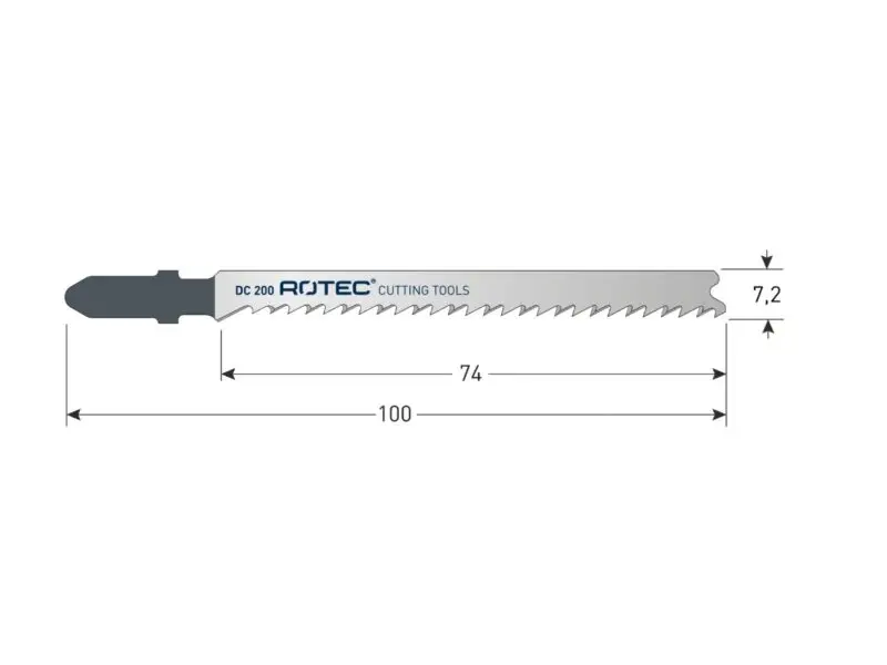 ROTEC Decoupeerzaagblad DC200