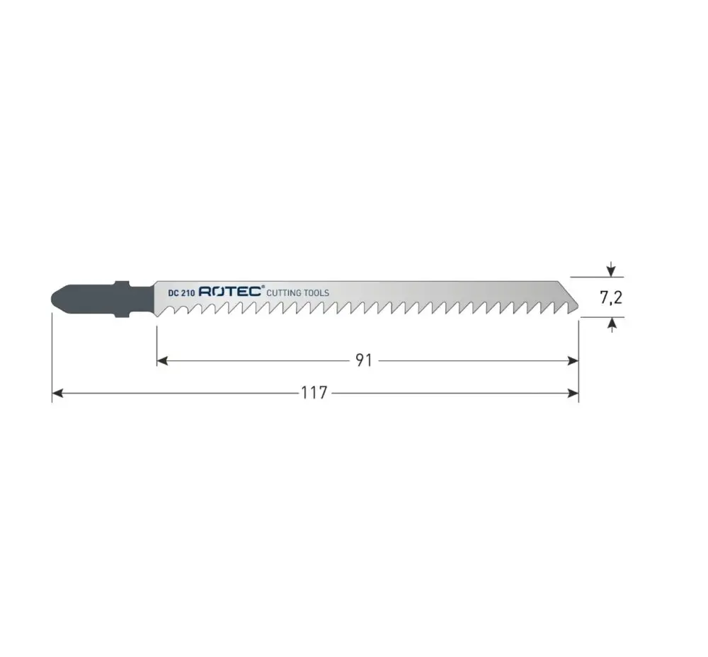 ROTEC Decoupeerzaagblad DC210