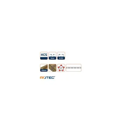 ROTEC Decoupeerzaagblad DC210 - specificaties 2