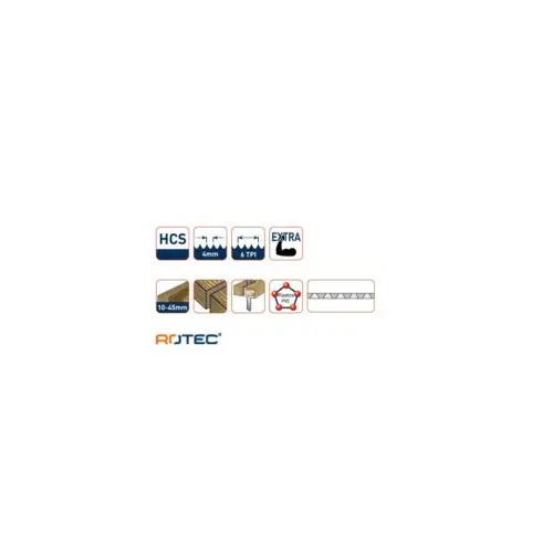 ROTEC Decoupeerzaagblad DC220 - specificaties 2