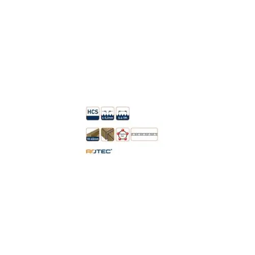 ROTEC Decoupeerzaagblad DC240 - specificaties 2