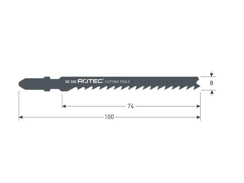 ROTEC Decoupeerzaagblad DC320