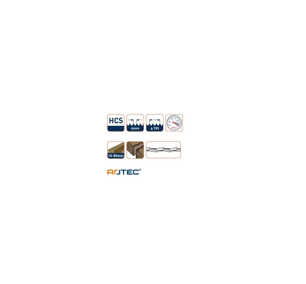 ROTEC Decoupeerzaagblad DC340 - specificaties 2