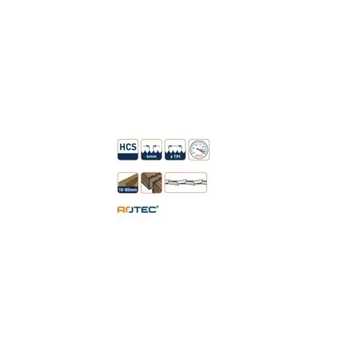 ROTEC Decoupeerzaagblad DC340 - specificaties 2