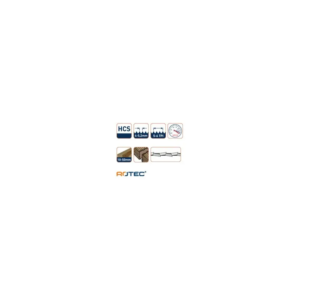 ROTEC Decoupeerzaagblad DC360 - specificaties