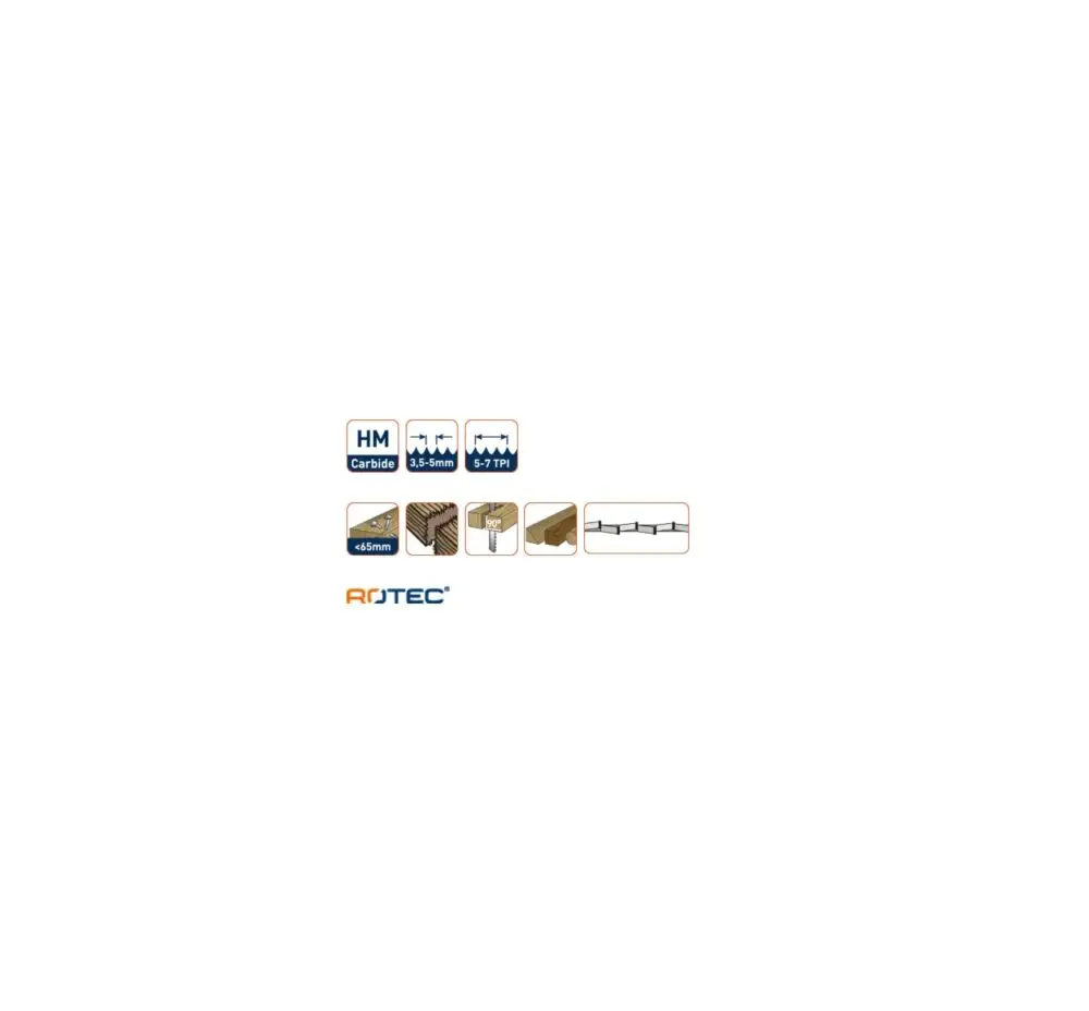 ROTEC Decoupeerzaagblad DC390 - specificaties 2