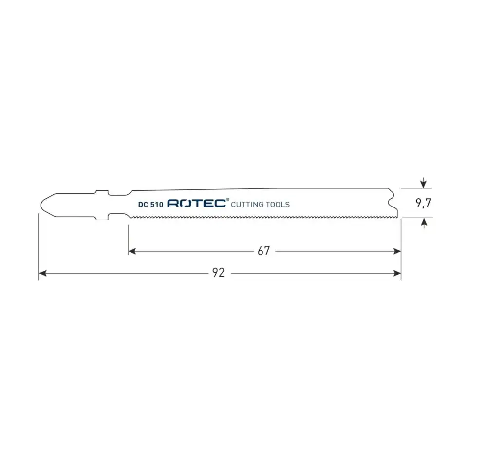 ROTEC Decoupeerzaagblad DC510