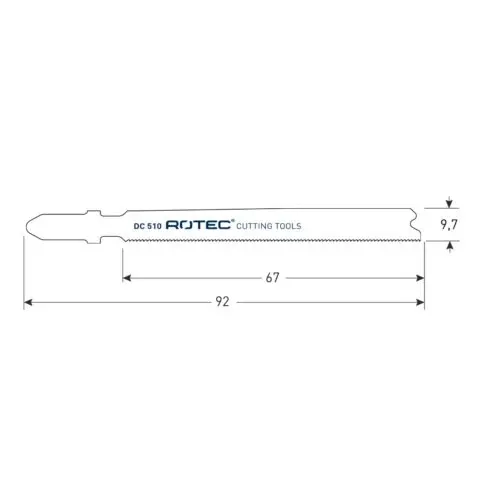 ROTEC Decoupeerzaagblad DC520