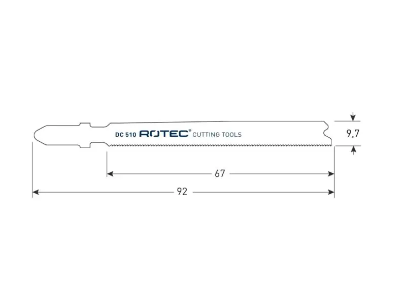 ROTEC Decoupeerzaagblad DC510