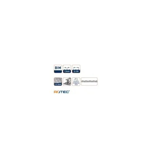 ROTEC Decoupeerzaagblad DC520 - specificaties 2
