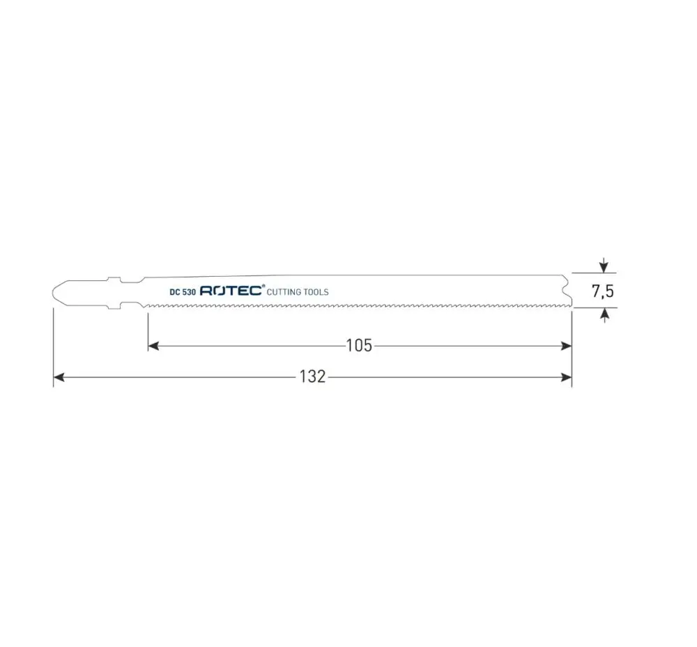 ROTEC Decoupeerzaagblad DC530