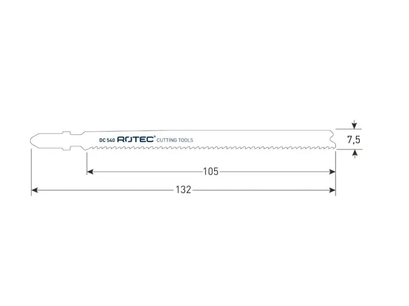 ROTEC Decoupeerzaagblad DC540
