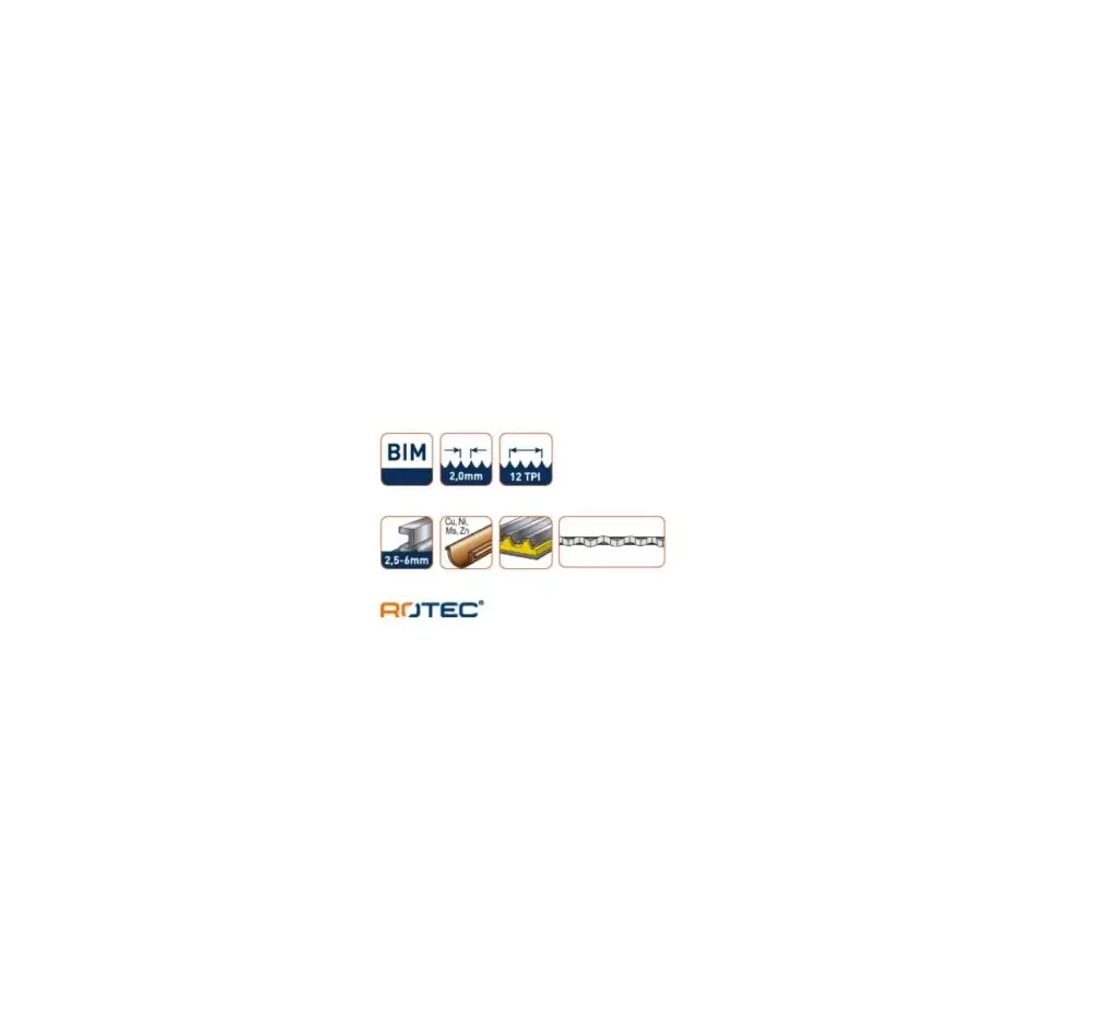 ROTEC Decoupeerzaagblad DC540 - specificaties 2