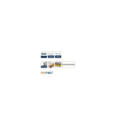 ROTEC Decoupeerzaagblad DC540 - specificaties 2