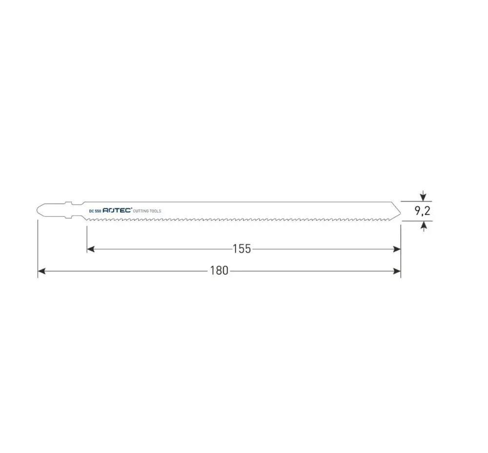 ROTEC Decoupeerzaagblad DC550