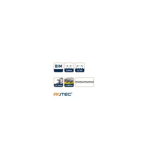ROTEC Decoupeerzaagblad DC550 - specificaties 2