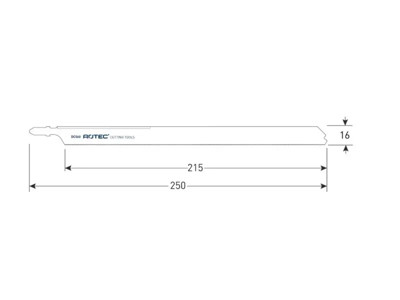 ROTEC Decoupeerzaagblad DC560