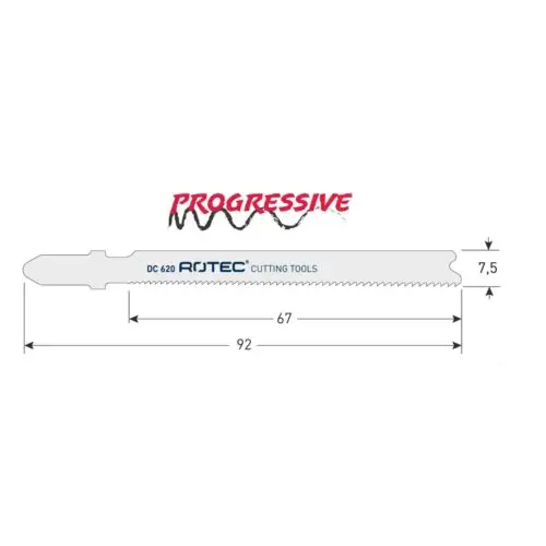 ROTEC Decoupeerzaagblad DC620