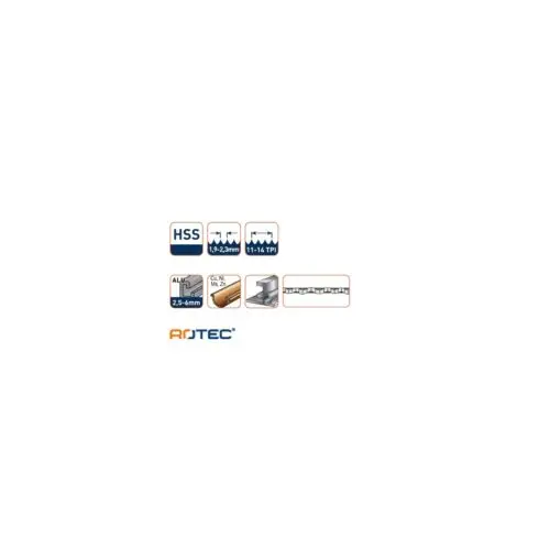 ROTEC Decoupeerzaagblad DC640 - specificaties 2
