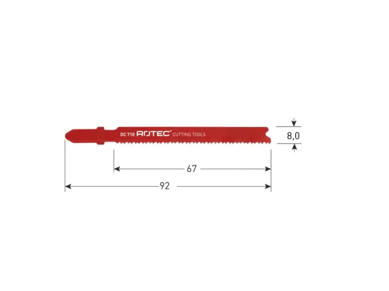 ROTEC Decoupeerzaagblad DC710