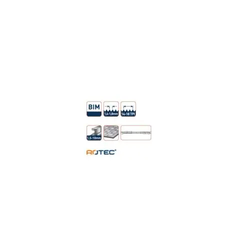 ROTEC Decoupeerzaagblad DC710 - specificaties 2