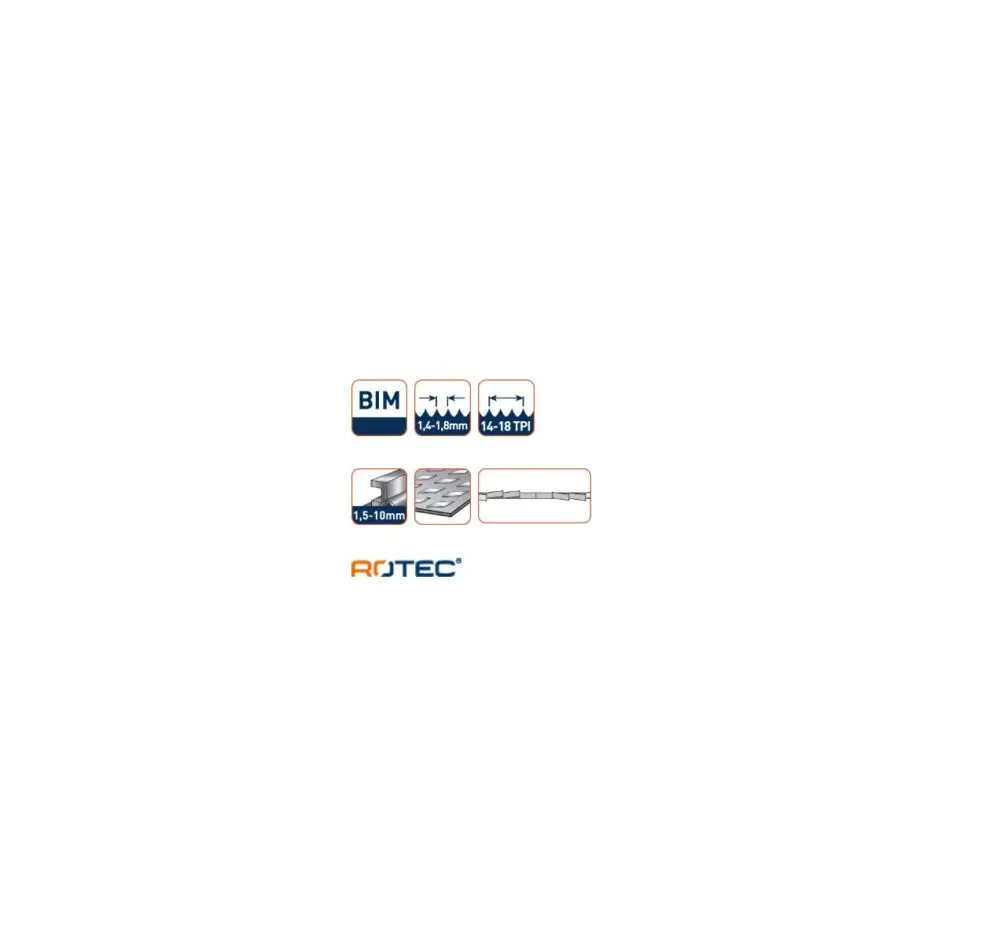 ROTEC Decoupeerzaagblad DC730 - specificaties 2