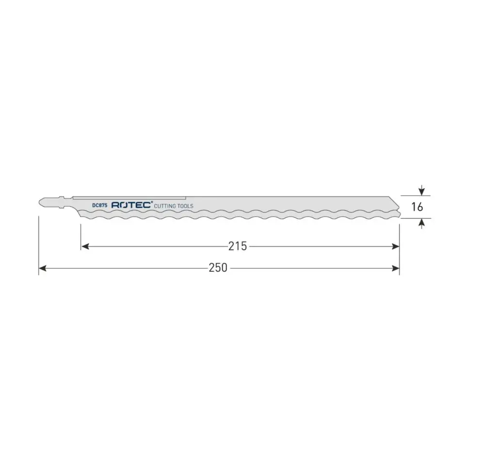 ROTEC Decoupeerzaagblad DC875